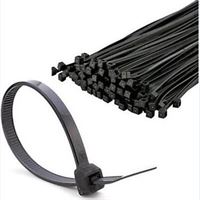 (ULTRAVİYOLE) KABLO BAĞI 8X550(SİYAH) 1